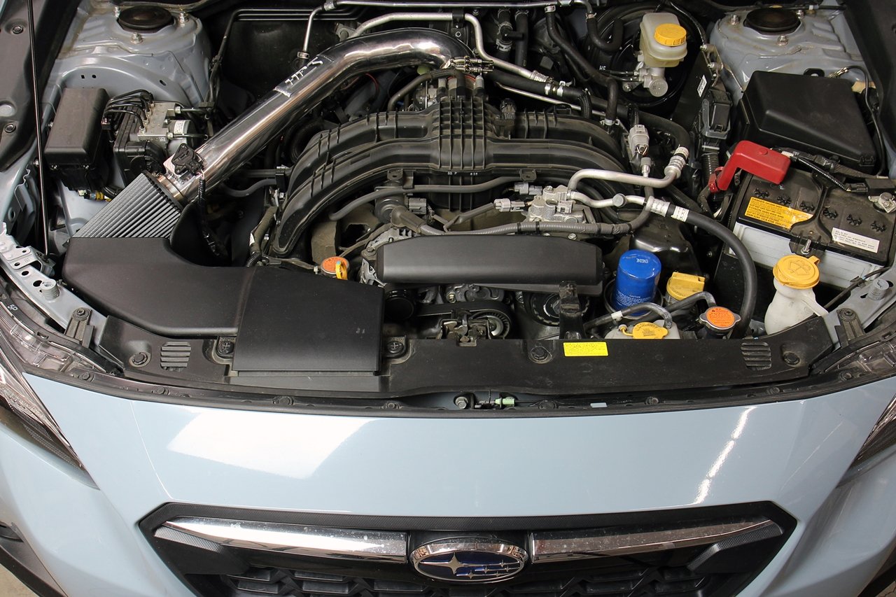 HPS Performance HPS Shortram Air Intake Kit with Heat Shield Subaru 2017-2026 Impreza 2.0L Non Turbo, 827-684