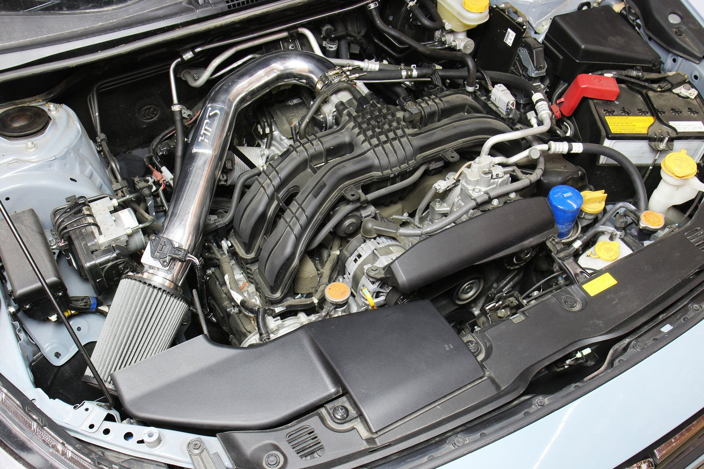 HPS Performance HPS Shortram Air Intake Kit with Heat Shield Subaru 2017-2026 Impreza 2.0L Non Turbo, 827-684