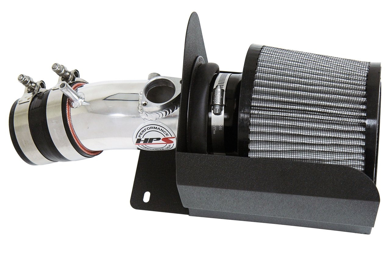 HPS Performance HPS Shortram Air Intake Kit 2014-2018 Mazda Mazda3 2.0L, Skyactiv, Includes Heat Shield, 827-686
