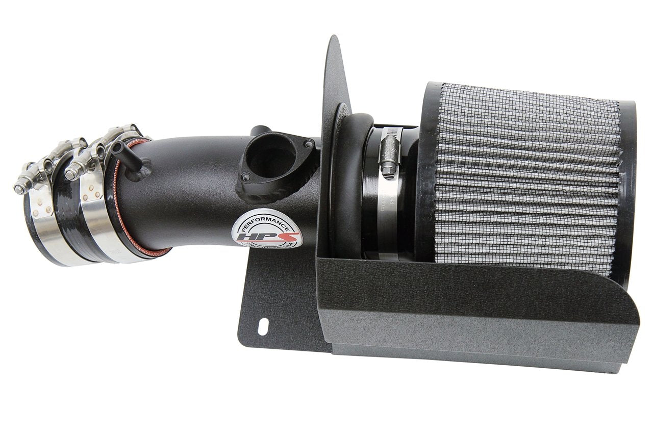 HPS Performance HPS Shortram Air Intake Kit 2014-2018 Mazda Mazda3 2.0L, Skyactiv, Includes Heat Shield, 827-686