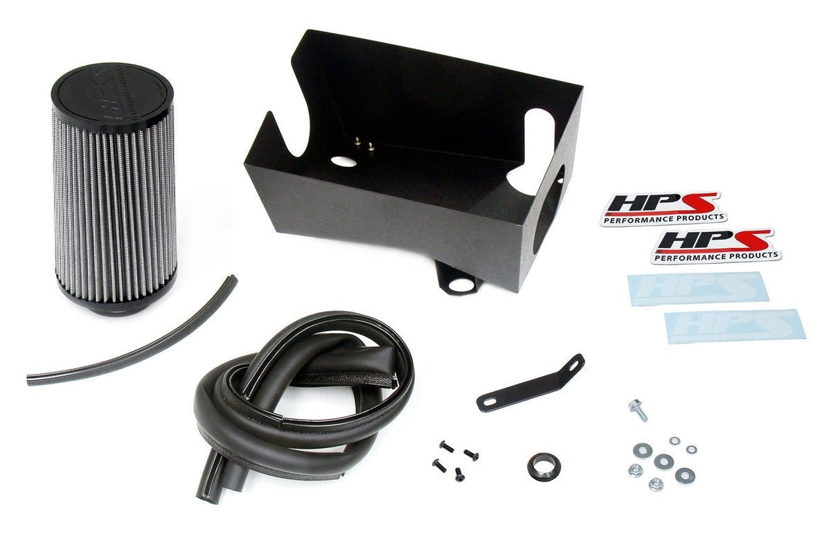 FR SPORT HPS Performance HPS Shortram Air Intake Kit with Heat Shield 2012-2019 BMW 640i 3.0L...