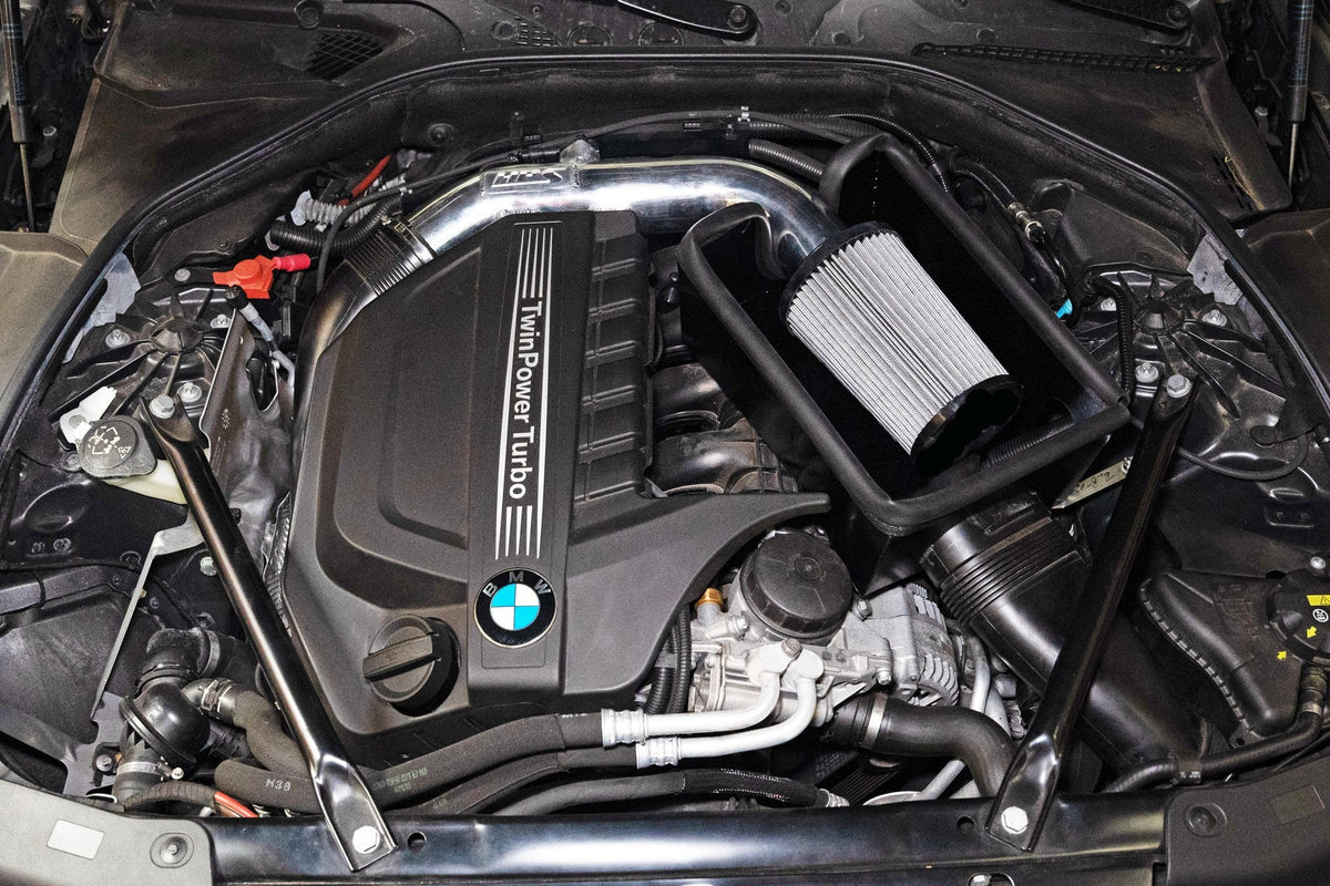 FR SPORT HPS Performance HPS Shortram Air Intake Kit with Heat Shield 2012-2019 BMW 640i 3.0L...