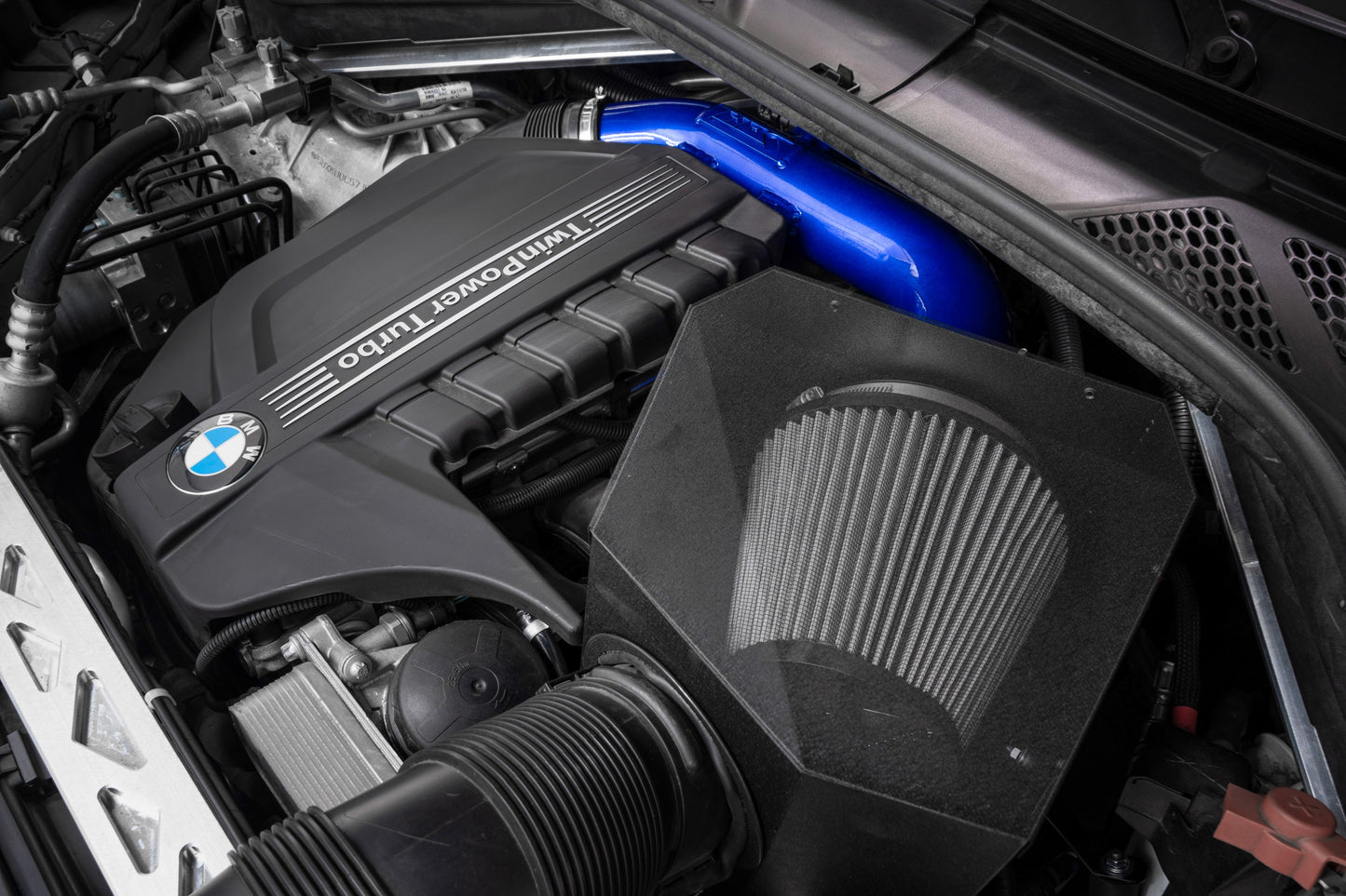 HPS Performance Air Intake Kit BMW 2015-2019 X6 3.0L Turbo N55 F16, 827-699