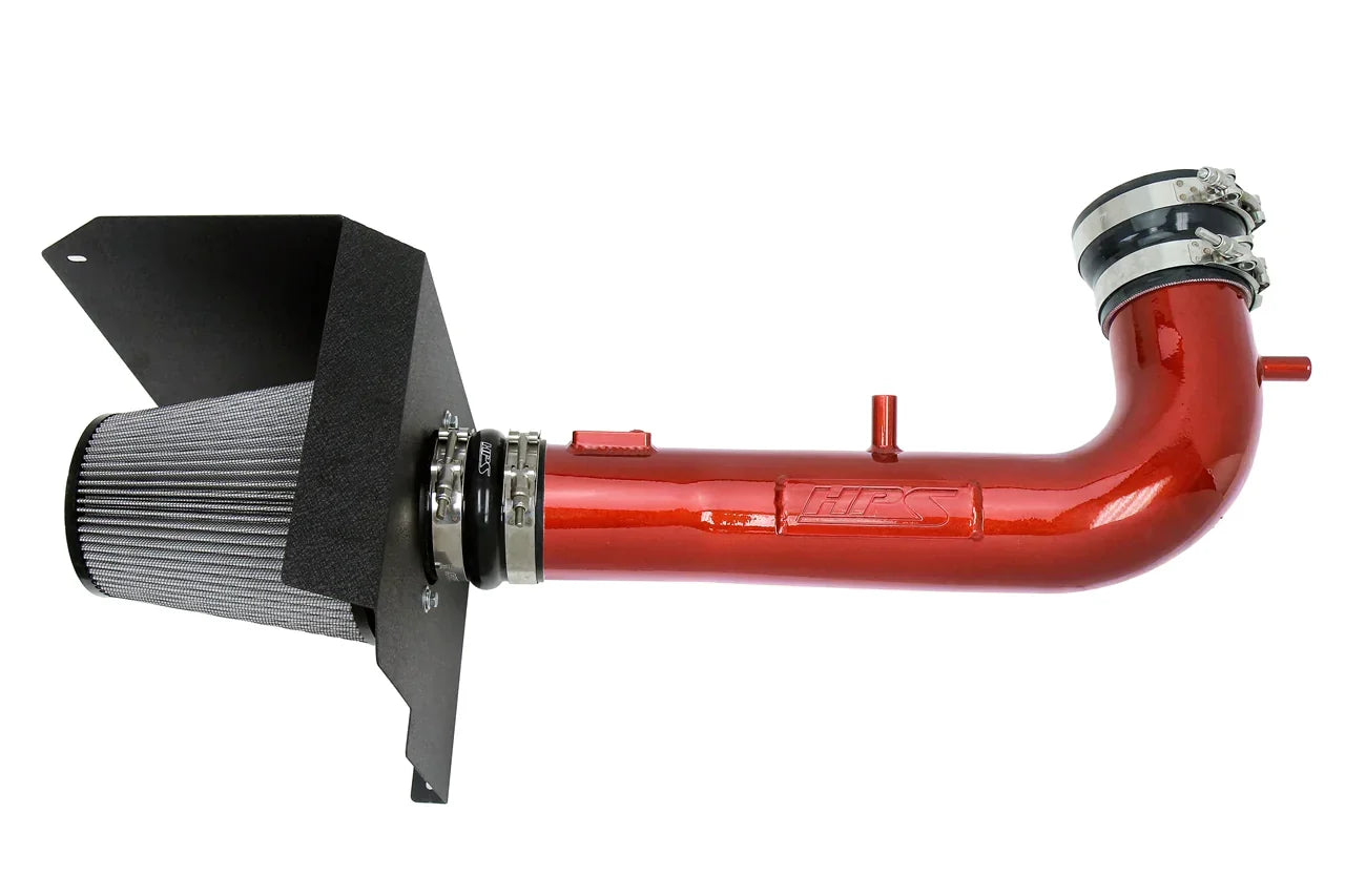 HPS Performance Air Intake Kit 2018-2020 Chevy Tahoe 6.2L V8, Includes Heat Shield, 827-707