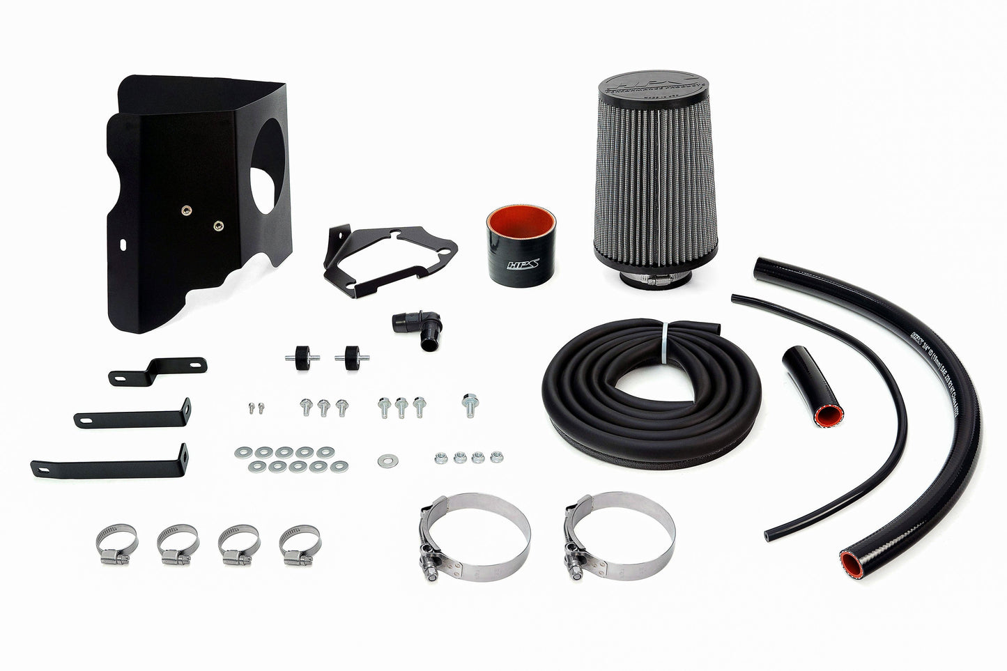 HPS Performance Products Air Intake Kit Toyota 2012-2015 Tacoma 4.0L V6, Includes Heat Shield, 827-718