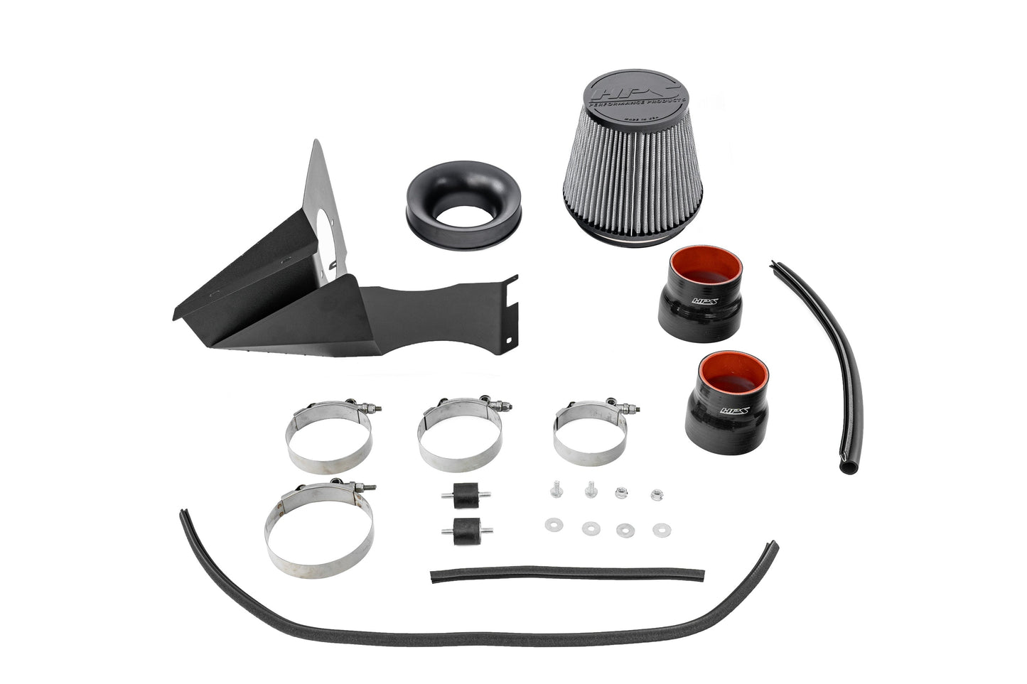 HPS Performance Air Intake Kit Hyundai 2022-2023 Kona N 2.0L Turbo, Includes Heat Shield, 827-721