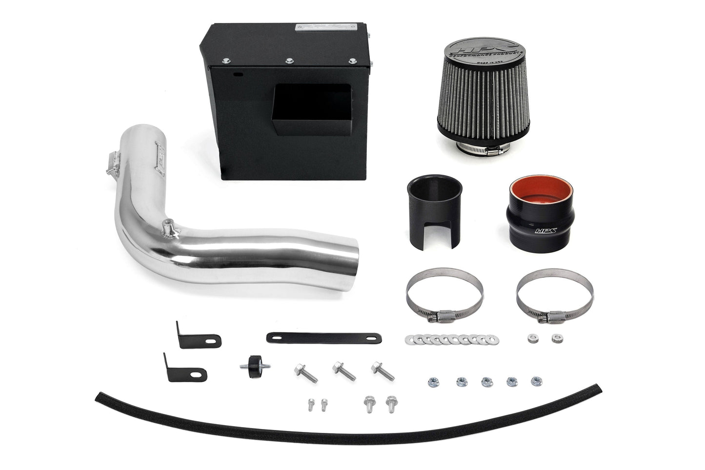 HPS Performance Products Cold Air Intake Kit with Heat Shield, 2022-2026 Subaru WRX 2.4L Turbo, 827-727