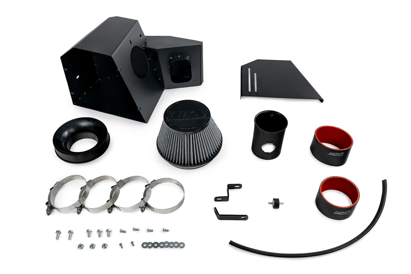 HPS Performance Air Intake with Heat Shield, 2022-2026 Acura MDX Type-S 3.0L Turbo, 827-728