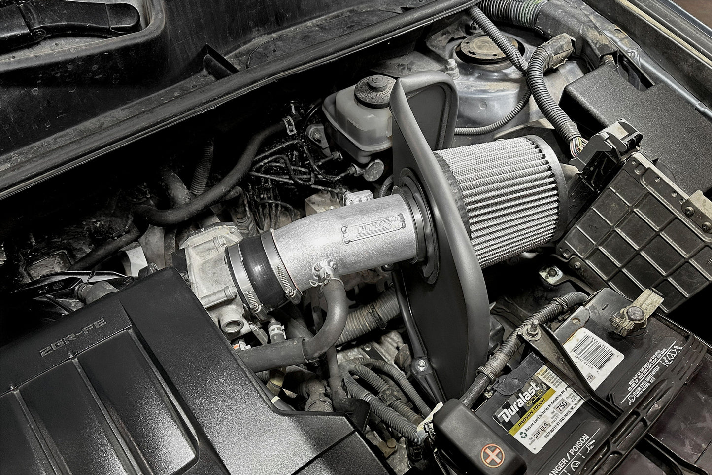 HPS Performance Air Intake Kit with Heat Shield, 2006-2012 Toyota RAV4 3.5L V6, 827-740