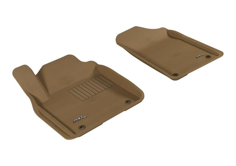 FR SPORT 3D MAXpider 2011-2020 Infiniti QX80/QX56 Kagu 1st Row Floormat - Tan L1IN01611502