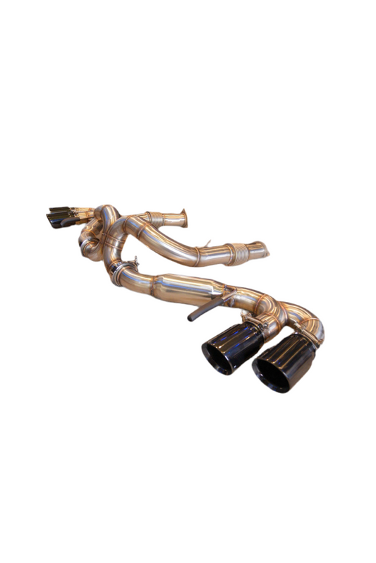Speedzone Performance LLC SPDZ1 Catback Exhaust For Chevrolet Corvette C8 2020+ Black Tips 6.2L...