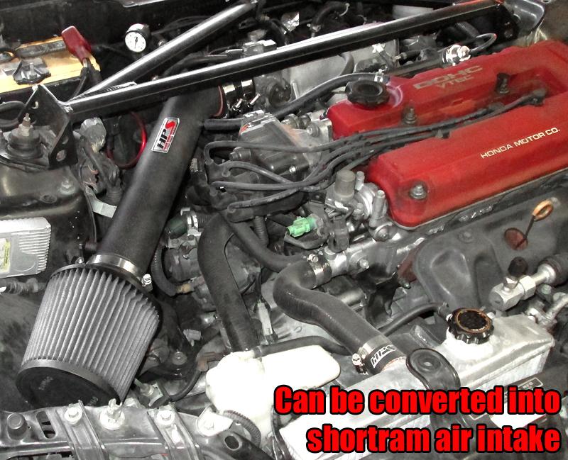 FR SPORT HPS Performance Products HPS Cold Air Intake Kit 1992-1995 Honda Civic SOHC D Series /...