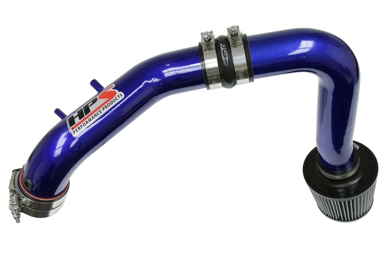 HPS Performance Products HPS Cold Air Intake Kit 2004-2008 Acura TSX 2.4L, Converts to Shortram, 837-122