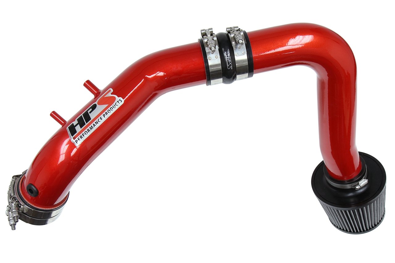 HPS Performance Products HPS Cold Air Intake Kit 2004-2008 Acura TSX 2.4L, Converts to Shortram, 837-122