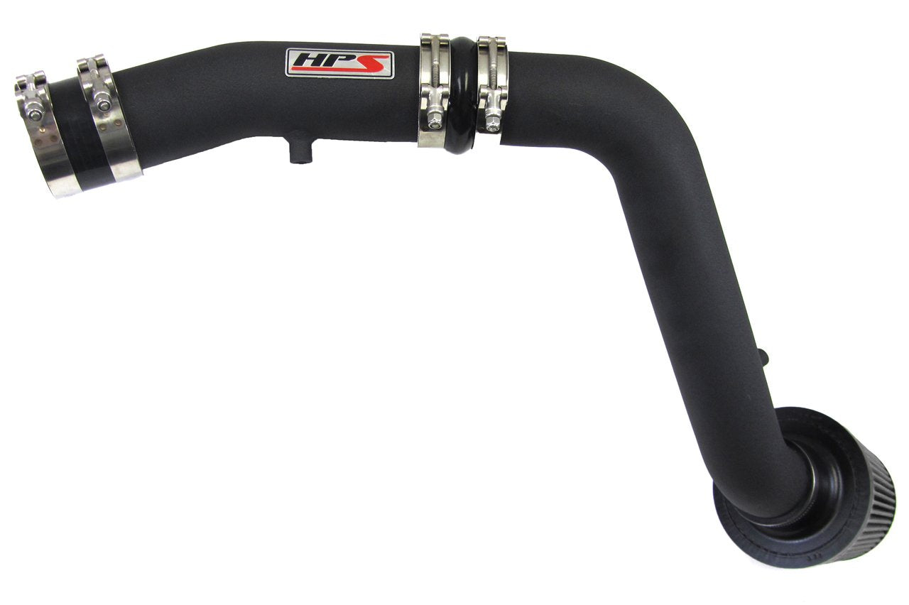 HPS Cold Air Intake Kit 2007-2008 Acura TL Type-S 3.5L V6, Converts to Shortram, Black