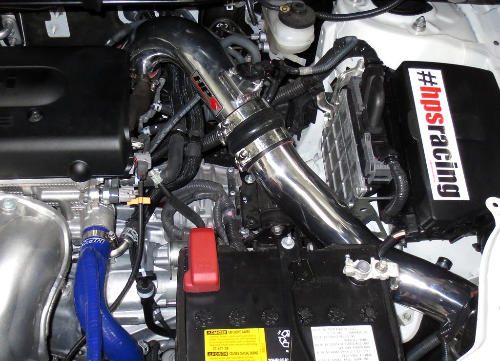 HPS Cold Air Intake Kit 2008-2015 Scion xB 2.4L, Converts to Shortram, Red