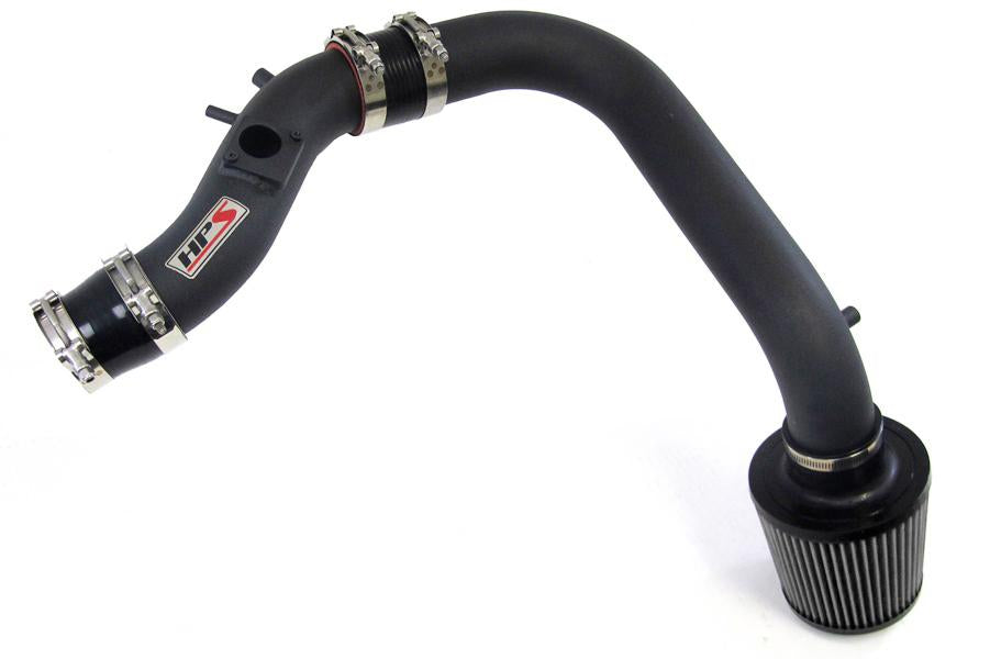 HPS Cold Air Intake Kit 2003-2004 Toyota Corolla 1.8L, Converts to Shortram, Black