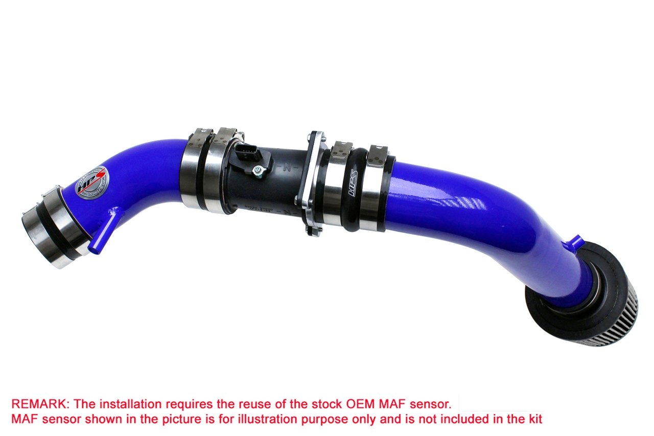 HPS Performance HPS Cold Air Intake Kit 2002-2006 Nissan Altima 2.5L 4Cyl, Converts to Shortram, 837-570