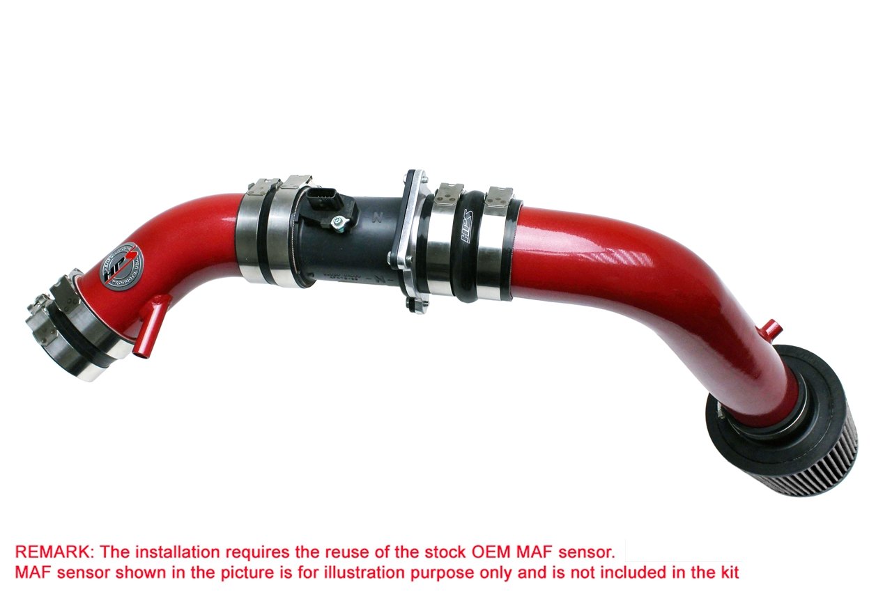 HPS Performance HPS Cold Air Intake Kit 2002-2006 Nissan Altima 2.5L 4Cyl, Converts to Shortram, 837-570