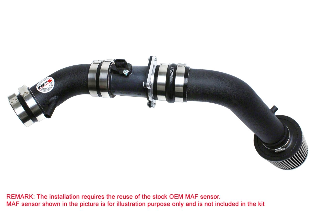 HPS Performance HPS Cold Air Intake Kit 2002-2006 Nissan Altima 2.5L 4Cyl, Converts to Shortram, 837-570