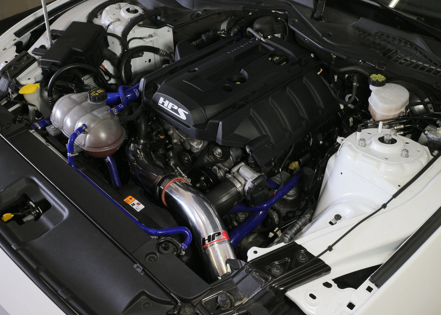 HPS Performance HPS Cold Air Intake Kit 2015-2020 Ford Mustang Ecoboost 2.3L Turbo, 837-575