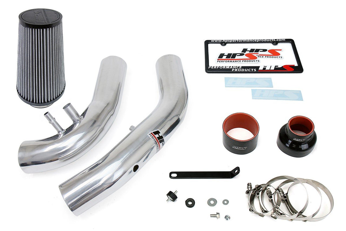 FR SPORT HPS Performance HPS Cold Air Intake Kit 2015-2017 Ford Mustang Ecoboost 2.3L Turbo,...