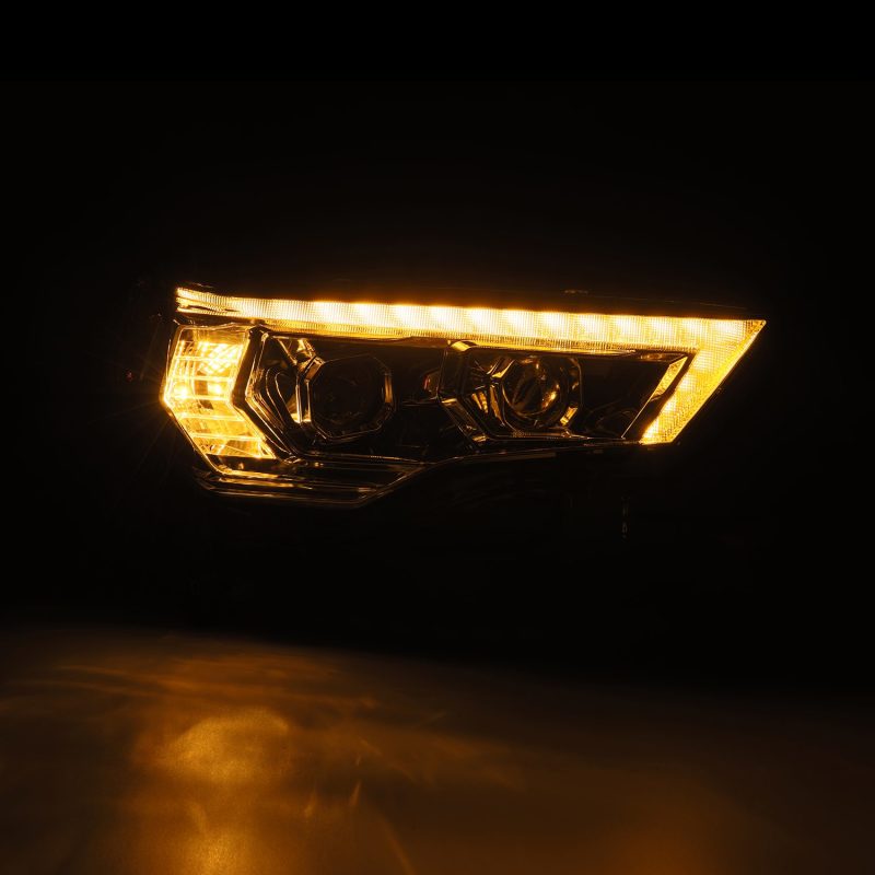 AlphaRex 14-22 Toyota 4Runner LUXX-Series LED Proj Headlights Chrome w/Actv Light & Seq. Sig + DRL 880812 *Discontinued