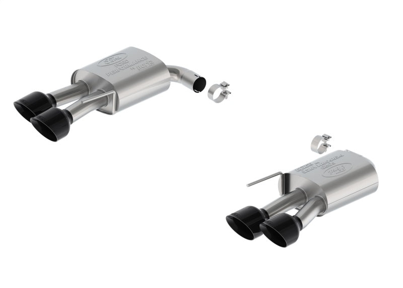 Ford Racing 2024 Mustang 5.0L Sport Non-Active Axle-Back w/Valance - Black Tip M-5230-M5SBV