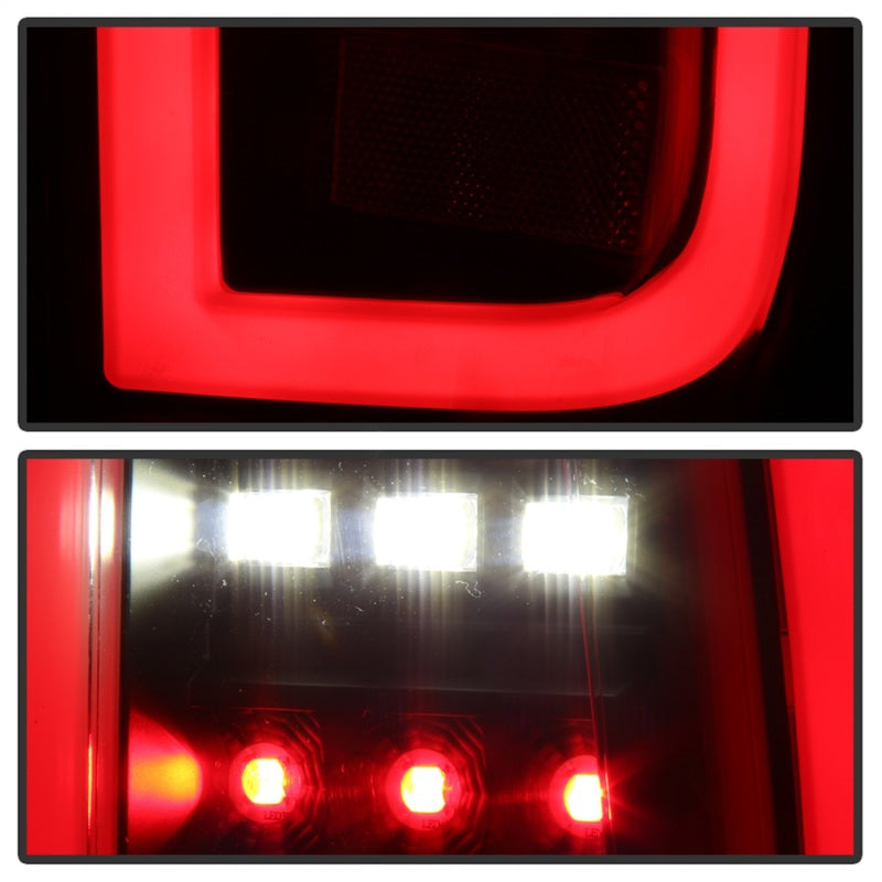 Spyder 15-17 GMC Yukon LED Tail Lights - Black (ALT-YD-GY15-LED-BK) 5085702