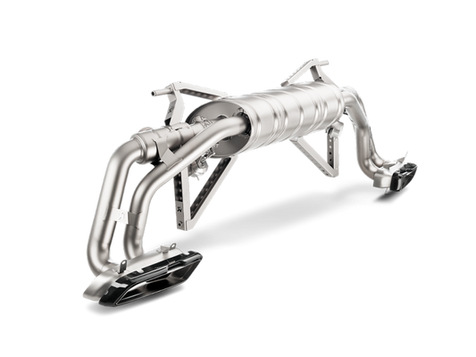FR SPORT Akrapovic 16-17 Audi R8 5.2 FSI Coupe/Spyder Slip-On Line (Titanium) w/ Carbon Titanium...