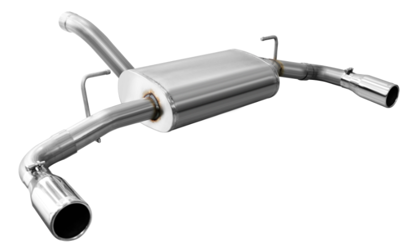 Corsa Performance Corsa 18+ Jeep Wrangler JL 2.5in Dual Rear Exit Polished Tips Sport Ax