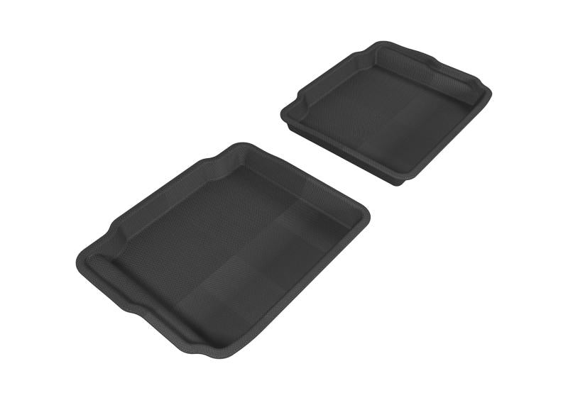 3D MAXpider 2010-2019 Ford Taurus Kagu 2nd Row Floormats - Gray L1FR01821501