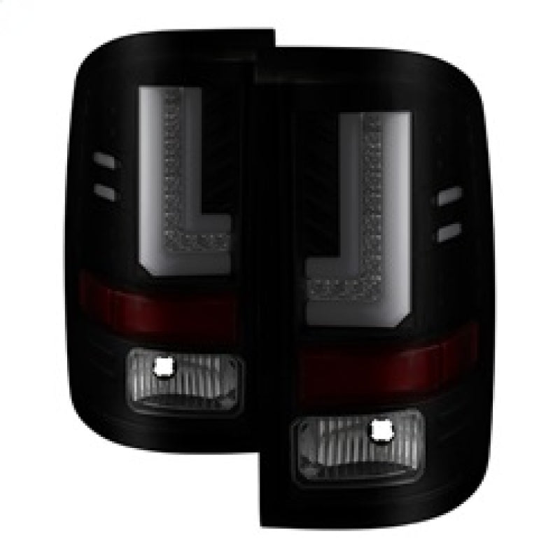 Spyder GMC Sierra 2016-2017 Light Bar LED Tail Lights - Black Smoke ALT-YD-GS16-LED-BSM 5083784
