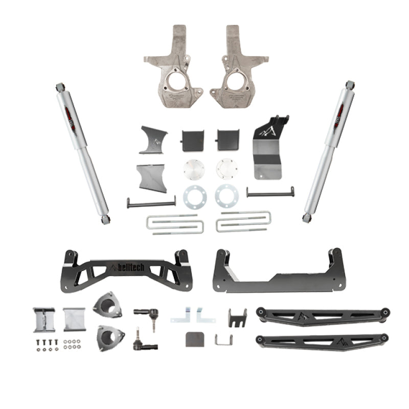 FR SPORT Belltech 07-16 Chevrolet Silverado / GMC Sierra 1500 4WD 7-9" Suspension Lift Kit w/...