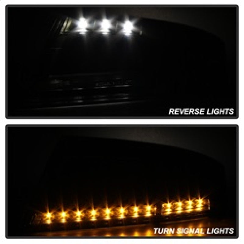 Spyder Audi TT 07-12 LED Tail Lights Smoke ALT-YD-ATT07-LED-SM 5081681