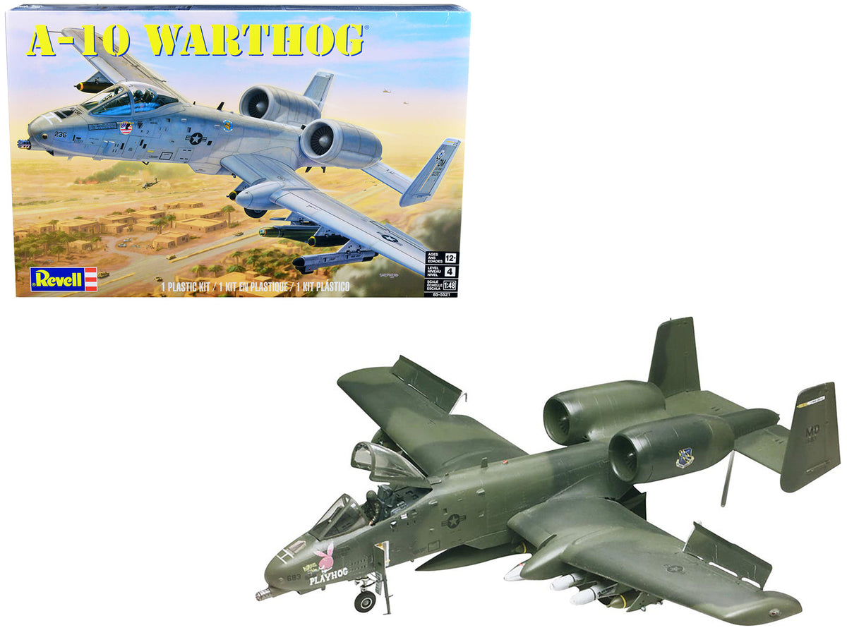 Rapid Vehicles Level 4 Model Kit Fairchild Republic A-10 Warthog (Thunderbolt II) Aircraft 1/48...