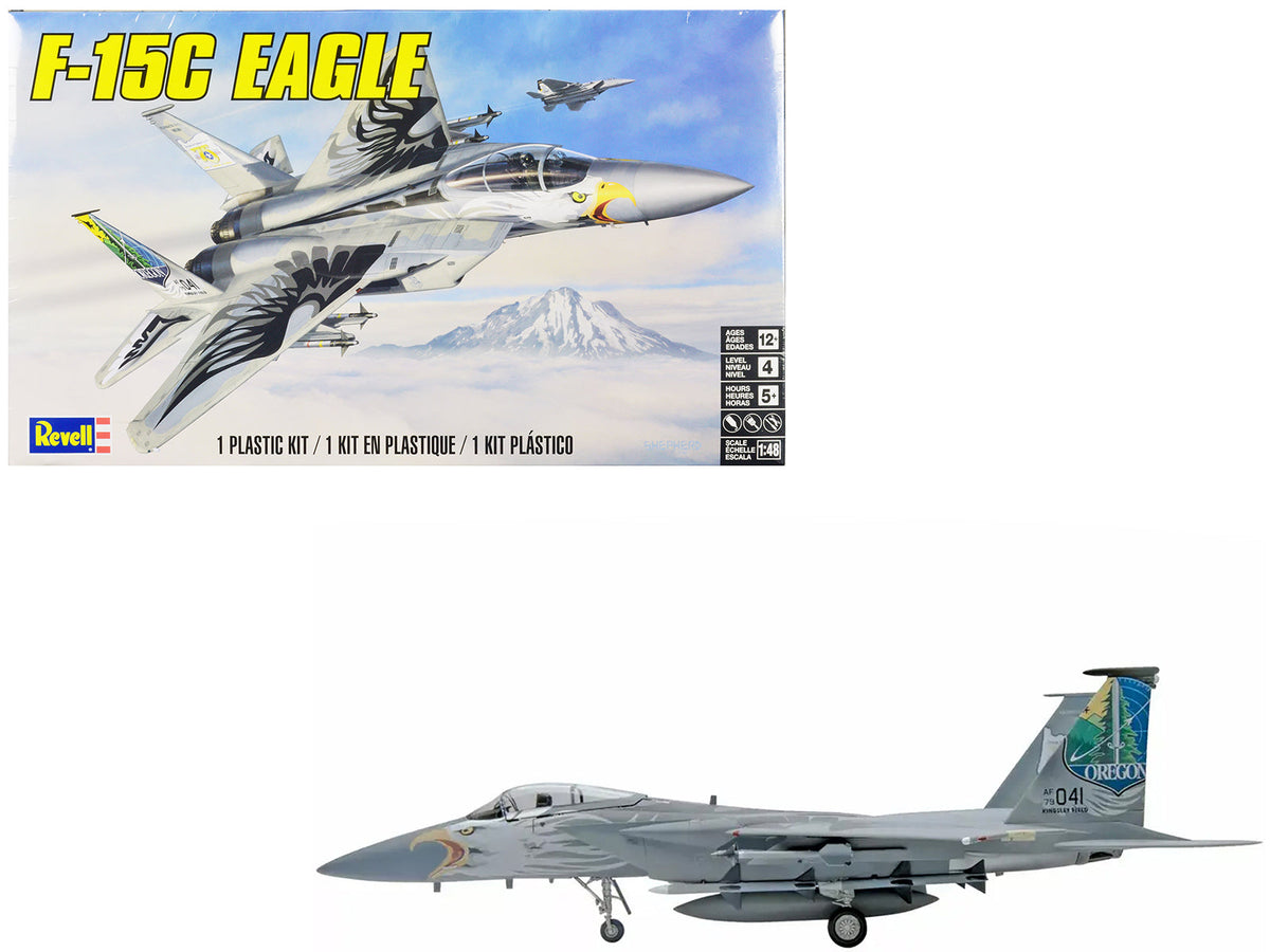Rapid Vehicles Level 4 Model Kit McDonnell Douglas F-15C Eagle Fighter Aircraft 1/48 Scale Model...