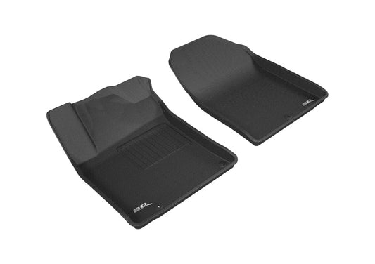 FR SPORT 3D MAXpider 2018-2020 Hyundai Elantra GT Kagu 1st Row Floormat - Black L1HY08111509
