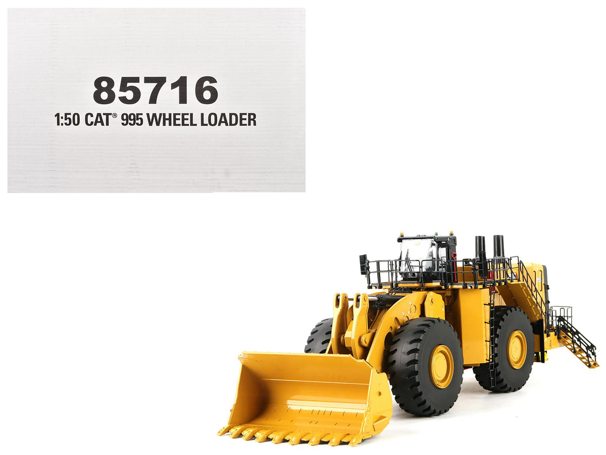 Rapid Vehicles CAT Caterpillar 995 Wheel Loader Yellow "High Line Series" 1/50 Diecast Model by...