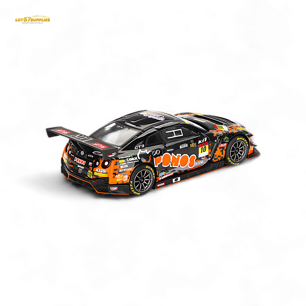 Mini GT Nissan GT-R Nismo GT3 #10 "PONOS GAINER GT-R" 1:64
