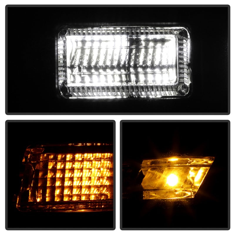 SPYDER 14-21 Jeep Grand Cherokee (HID Model Only) Projector Headlights - Black 5088956