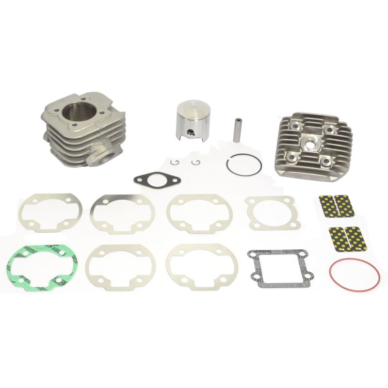 Athena 96-98 Aprilia 50 47.6mm Bore 12mm Pin Domed Piston BB Cyl Kit w/Head (For Athena Kit) 070100/1
