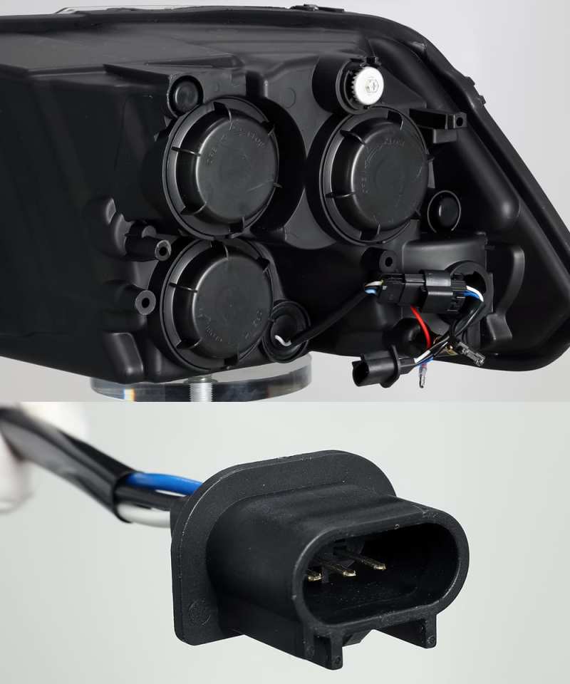 FR SPORT AlphaRex 09-18 Dodge Ram 1500HD PRO-Series Projector Headlights Plank Style Chrome w/Seq...