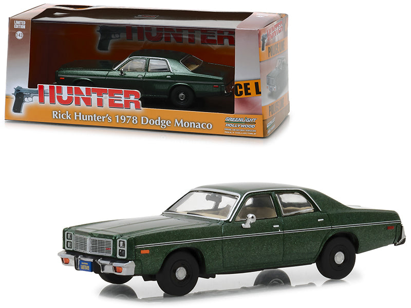 Rapid Vehicles 1978 Dodge Monaco (Rick Hunter's) Green "Hunter" (1984-1991) TV Series 1/43...