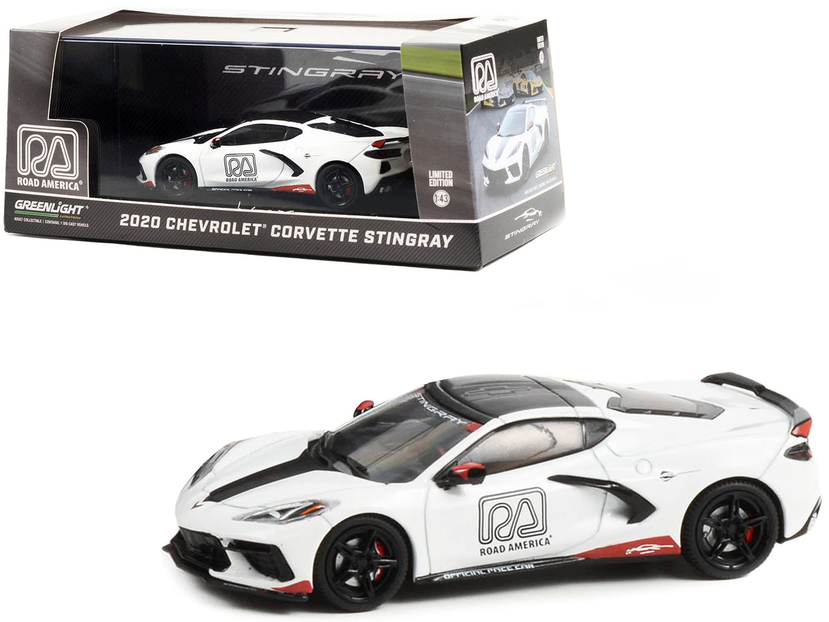 Rapid Vehicles 2020 Chevrolet Corvette C8 Stingray "Road America Official Pace Car" 1/43 Diecast...