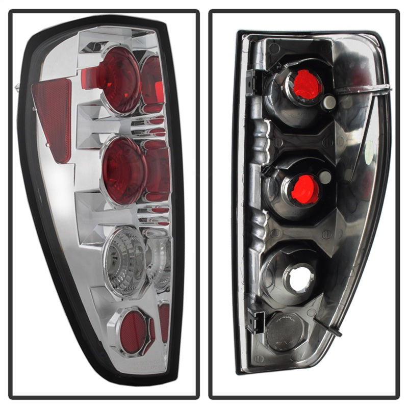 FR SPORT Spyder Chevy Colorado 04-13/GMC Canyon 04-13 Euro Style Tail Lights Chrome...