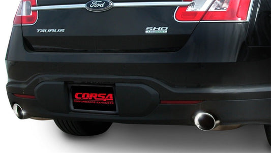 FR SPORT Corsa Performance 10-13 Ford Taurus SHO 3.5L V6 Turbo Polished Sport Cat-Back Exhaust -...
