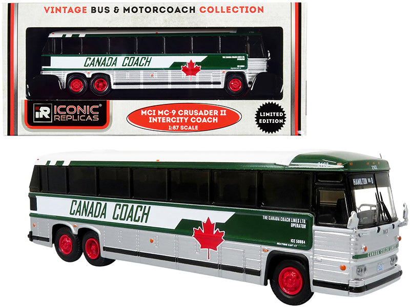 Rapid Vehicles 1980 MCI MC-9 Crusader II Intercity Coach Bus "Hamilton via 8" "Canada Coach"...
