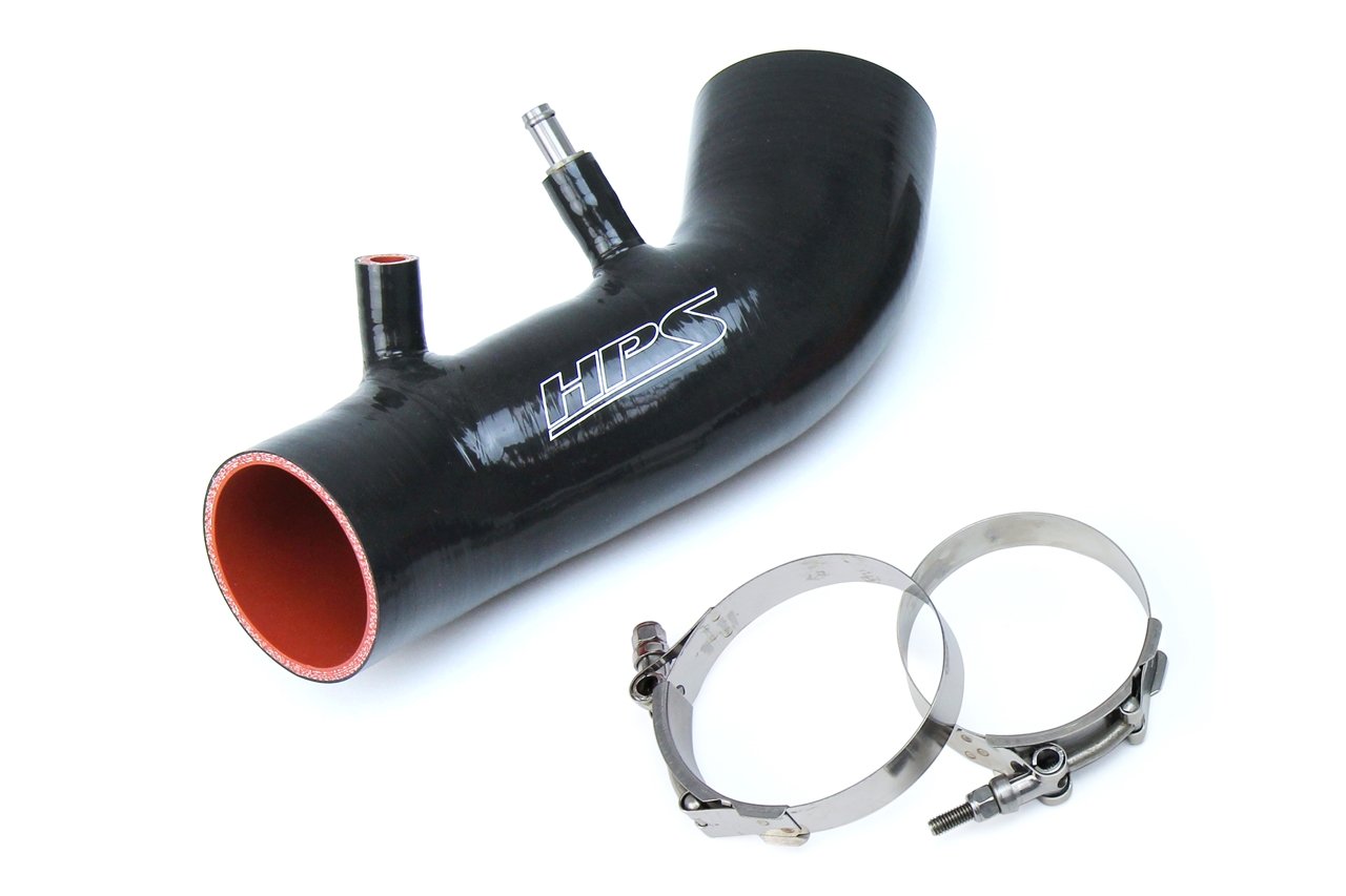 HPS Performance HPS Silicone Air Intake Kit Post MAF Hose Honda 2006-2011 Civic Si Coupe & Sedan, 87-68420
