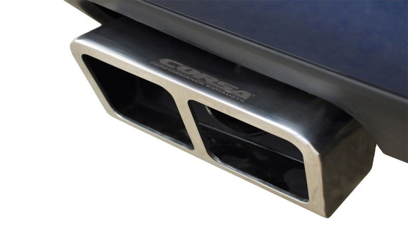 Corsa Performance 11-13 Dodge Challenger SRT-8 6.4L V8 Auto Polished Xtreme Cat-Back